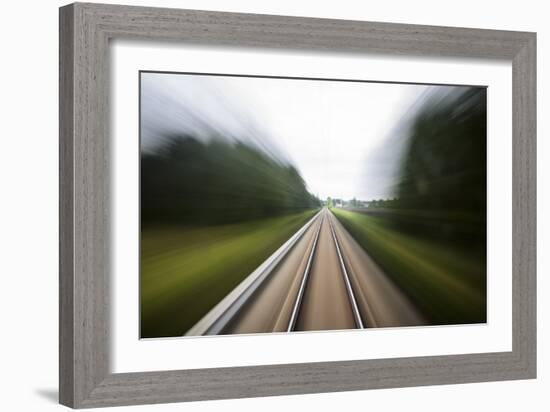 Next Stop.-Marius Noreger-Framed Giclee Print