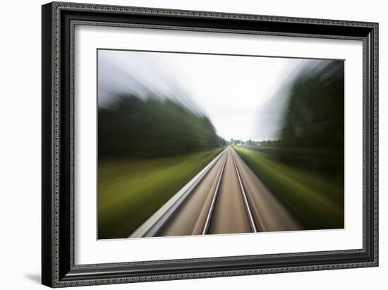 Next Stop.-Marius Noreger-Framed Giclee Print