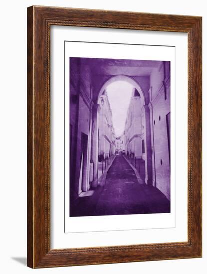 Next Violet Block-Milli Villa-Framed Premium Giclee Print