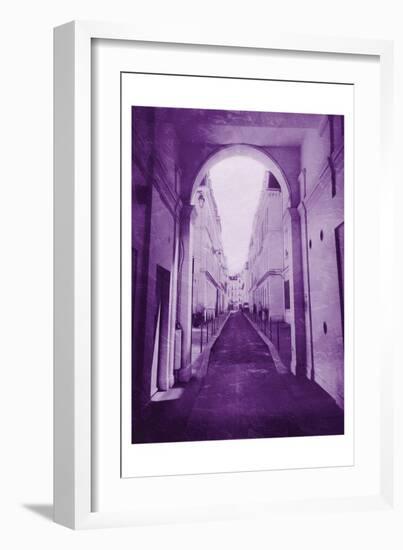 Next Violet Block-Milli Villa-Framed Premium Giclee Print