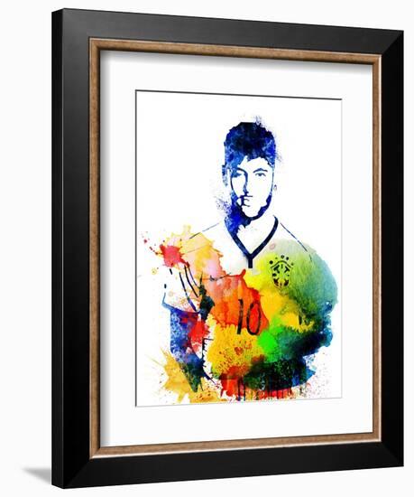 Neymar-Jack Hunter-Framed Premium Giclee Print