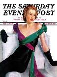 "Fall in the Park," Saturday Evening Post Cover, December 3, 1938-Neysa Mcmein-Giclee Print