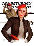 "Matching Monkey Hats," Saturday Evening Post Cover, March 26, 1938-Neysa Mcmein-Giclee Print