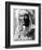 Nez Perc Head Dress-Edward S^ Curtis-Framed Giclee Print