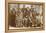 Nez Perce Family, 1900-1902-E.G. Cummings-Framed Premier Image Canvas