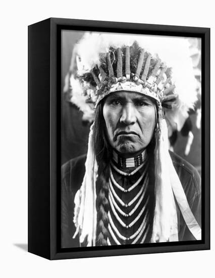 Nez Perce Native American-Edward S. Curtis-Framed Premier Image Canvas