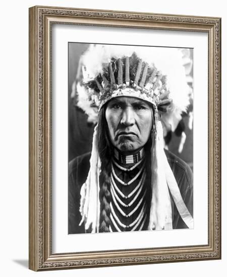 Nez Perce Native American-Edward S. Curtis-Framed Photographic Print