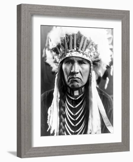 Nez Perce Native American-Edward S. Curtis-Framed Photographic Print