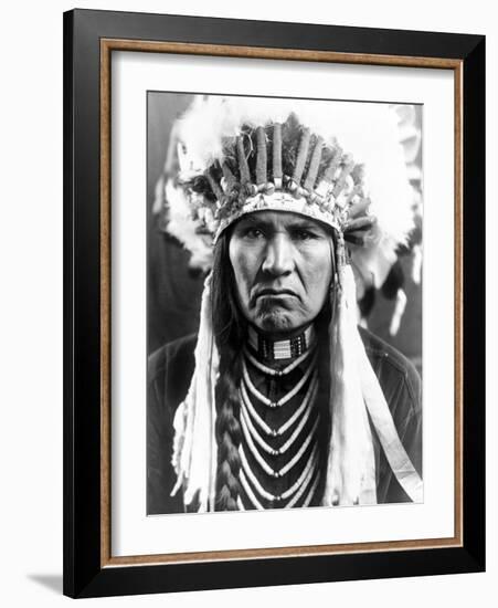Nez Perce Native American-Edward S. Curtis-Framed Photographic Print