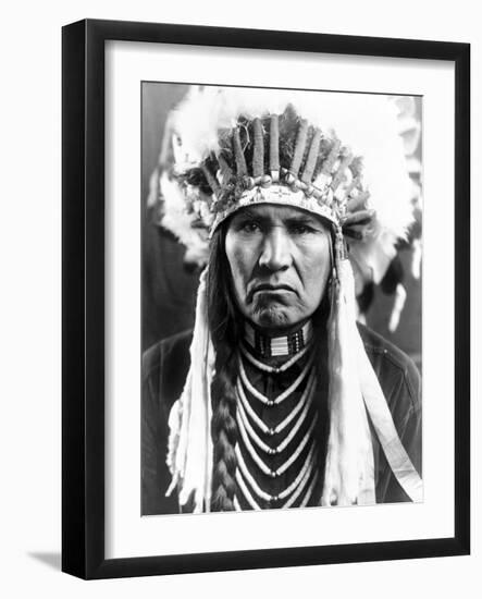 Nez Perce Native American-Edward S. Curtis-Framed Photographic Print