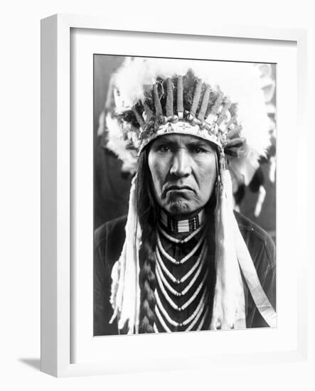 Nez Perce Native American-Edward S. Curtis-Framed Photographic Print