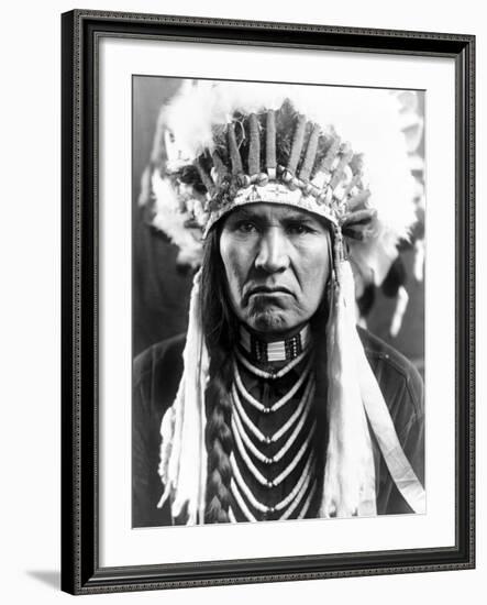 Nez Perce Native American-Edward S. Curtis-Framed Photographic Print