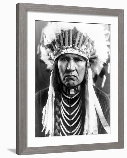 Nez Perce Native American-Edward S. Curtis-Framed Photographic Print