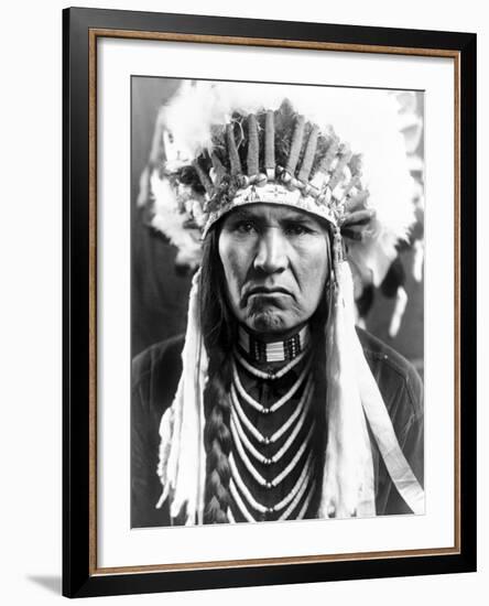 Nez Perce Native American-Edward S. Curtis-Framed Photographic Print