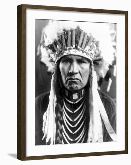 Nez Perce Native American-Edward S. Curtis-Framed Photographic Print