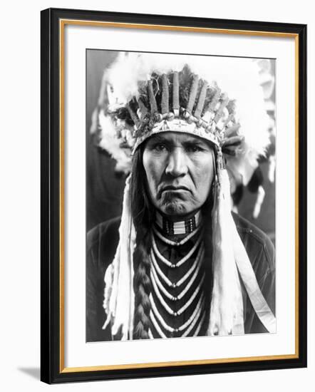 Nez Perce Native American-Edward S. Curtis-Framed Photographic Print