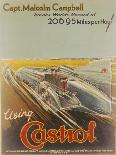 Poster Advertising Castrol, Featuring Bluebird, 1928-NF Humphries-Giclee Print