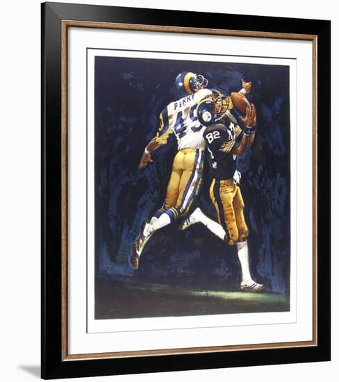 NFL Superbowl XIV-Merv Corning-Framed Limited Edition