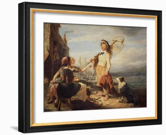 NG 982 Fisher Folk-William Kidd-Framed Giclee Print