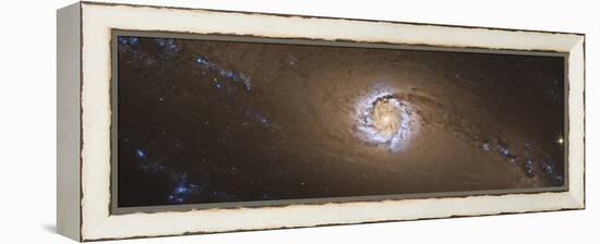 Ngc 1097, a Barred Spiral Galaxy in the Constellation Fornax-null-Framed Premier Image Canvas