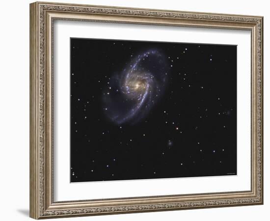 NGC 1365 is a Barred Spiral Galaxy in the Constellation Fornax-Stocktrek Images-Framed Photographic Print