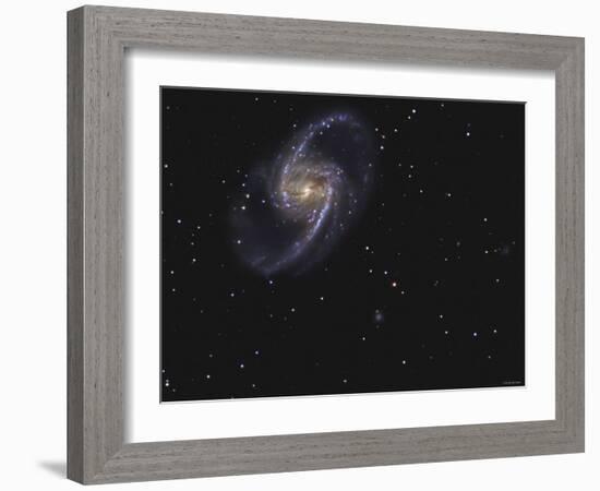 NGC 1365 is a Barred Spiral Galaxy in the Constellation Fornax-Stocktrek Images-Framed Photographic Print