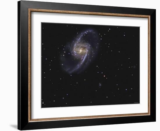 NGC 1365 is a Barred Spiral Galaxy in the Constellation Fornax-Stocktrek Images-Framed Photographic Print