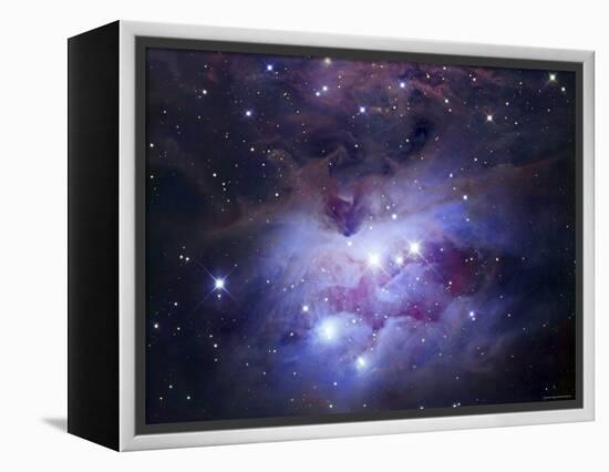 NGC 1977 is a Reflection Nebula Northeast of the Orion Nebula-Stocktrek Images-Framed Premier Image Canvas