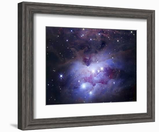 NGC 1977 is a Reflection Nebula Northeast of the Orion Nebula-Stocktrek Images-Framed Photographic Print