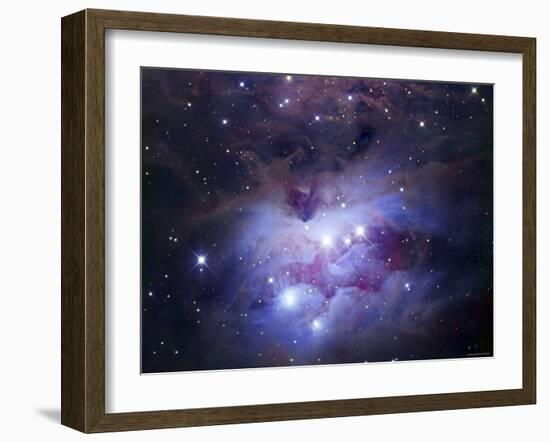 NGC 1977 is a Reflection Nebula Northeast of the Orion Nebula-Stocktrek Images-Framed Photographic Print