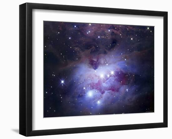 NGC 1977 is a Reflection Nebula Northeast of the Orion Nebula-Stocktrek Images-Framed Photographic Print