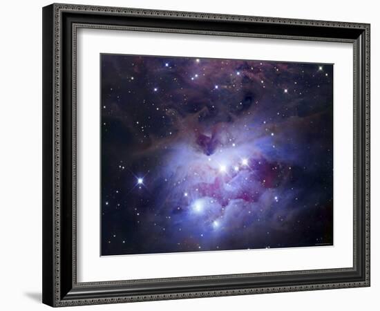 NGC 1977 is a Reflection Nebula Northeast of the Orion Nebula-Stocktrek Images-Framed Photographic Print