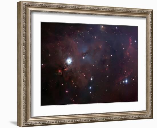 NGC 1999 Is a Dust Filled Bright Nebula-Stocktrek Images-Framed Photographic Print