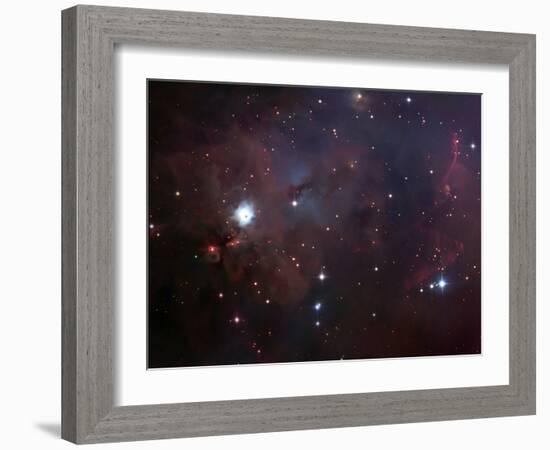 NGC 1999 Is a Dust Filled Bright Nebula-Stocktrek Images-Framed Photographic Print