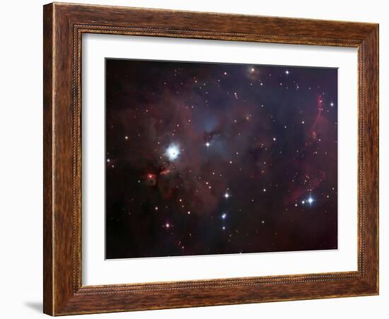 NGC 1999 Is a Dust Filled Bright Nebula-Stocktrek Images-Framed Photographic Print