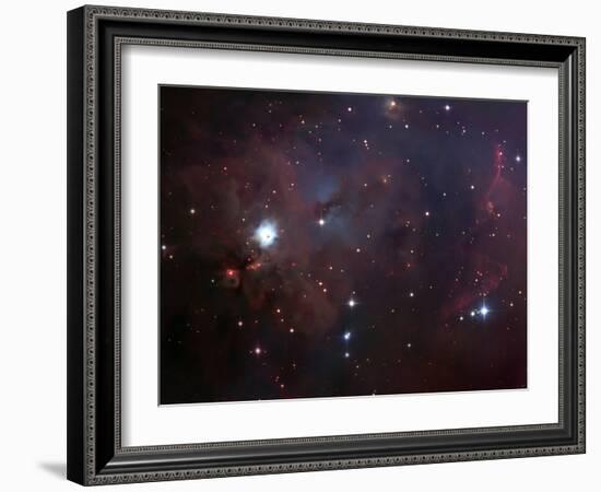 NGC 1999 Is a Dust Filled Bright Nebula-Stocktrek Images-Framed Photographic Print