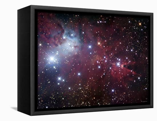 NGC 2264, the Cone Nebula Region-Stocktrek Images-Framed Premier Image Canvas