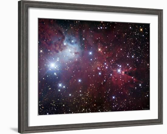 NGC 2264, the Cone Nebula Region-Stocktrek Images-Framed Photographic Print