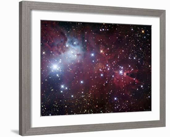 NGC 2264, the Cone Nebula Region-Stocktrek Images-Framed Photographic Print