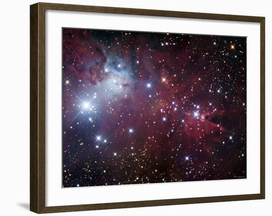 NGC 2264, the Cone Nebula Region-Stocktrek Images-Framed Photographic Print