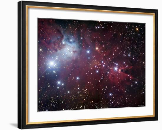 NGC 2264, the Cone Nebula Region-Stocktrek Images-Framed Photographic Print