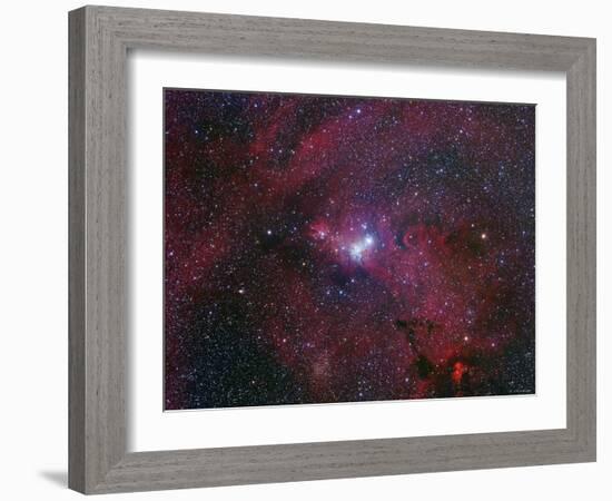 NGC 2264, the Cone Nebula Region-Stocktrek Images-Framed Photographic Print