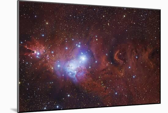Ngc 2264, the Cone Nebula Region-null-Mounted Photographic Print