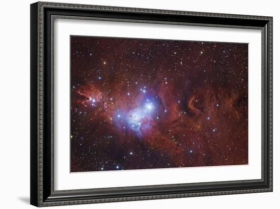 Ngc 2264, the Cone Nebula Region-null-Framed Photographic Print