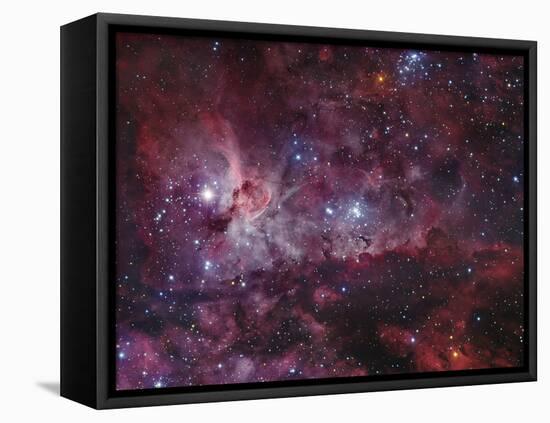 NGC 3372, the Eta Carinae Nebula-Stocktrek Images-Framed Premier Image Canvas