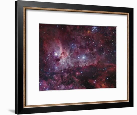 NGC 3372, the Eta Carinae Nebula-Stocktrek Images-Framed Photographic Print