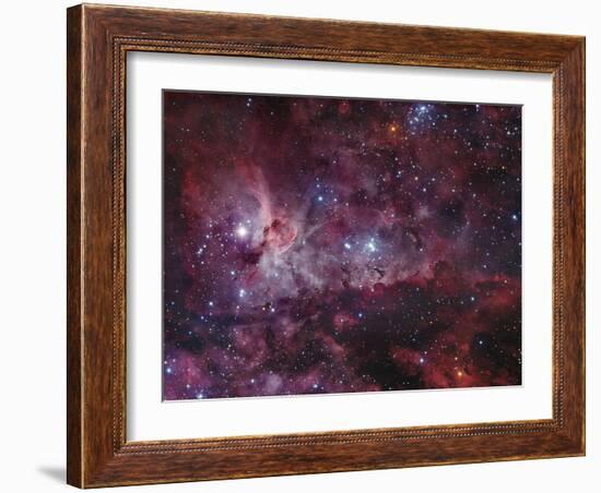 NGC 3372, the Eta Carinae Nebula-Stocktrek Images-Framed Photographic Print