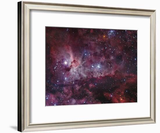NGC 3372, the Eta Carinae Nebula-Stocktrek Images-Framed Photographic Print