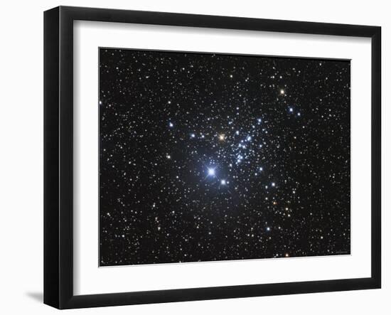 NGC 457 is an Open Star Cluster in the Constellation Cassiopeia-Stocktrek Images-Framed Photographic Print