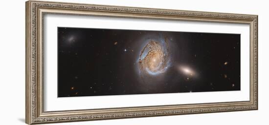 Ngc 4911, a Spiral Galaxy Located Within the Coma Cluster of Galaxies-null-Framed Photographic Print